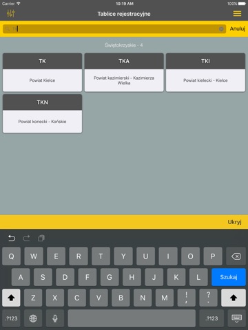 Tablice rejestracyjne - PL screenshot 2
