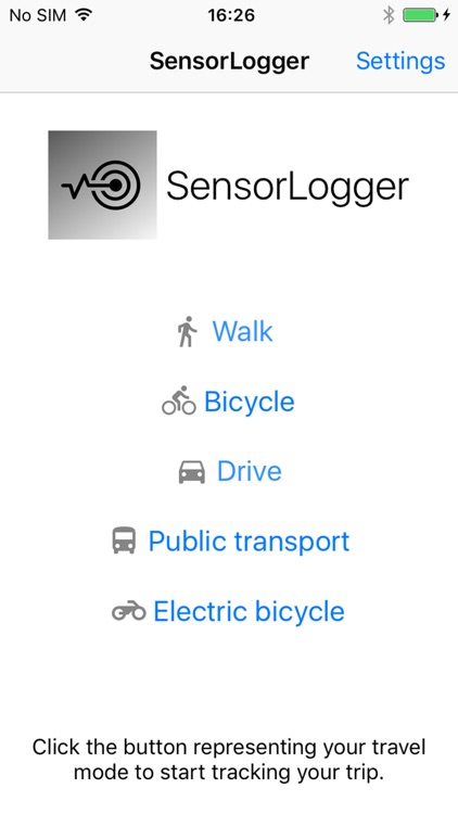 SensorLogger, SINTEF