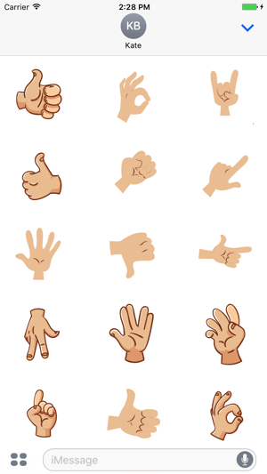 Hand Sticker Pack(圖1)-速報App