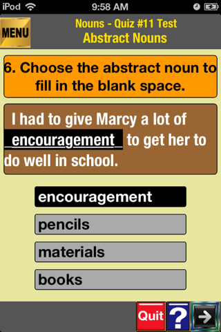 easyLearn Nouns  in English Grammar screenshot 4