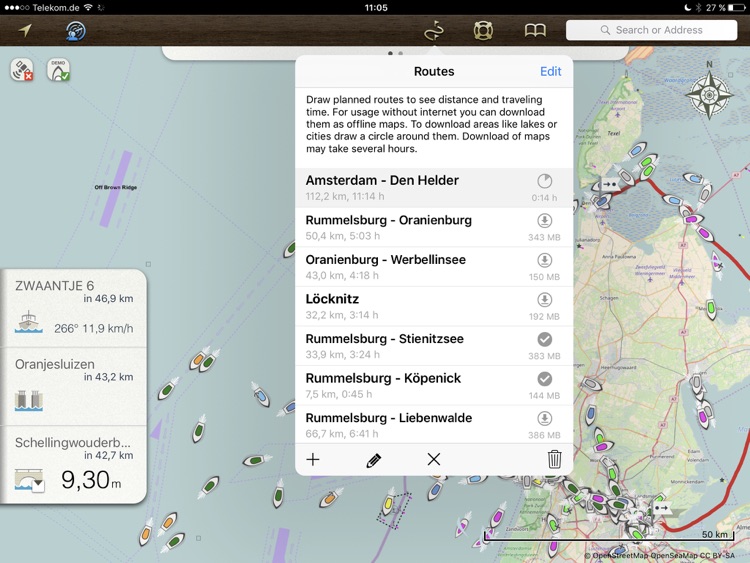 Rivers & Seas boat navigation with AIS screenshot-4