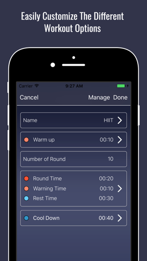 Interval Round Timer for Boxing, Circuit & HIIT(圖3)-速報App