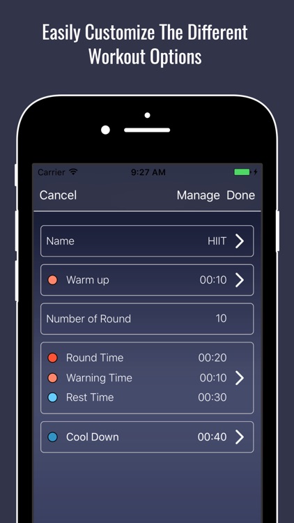 Interval Round Timer for Boxing, Circuit & HIIT
