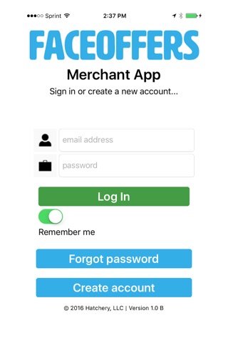 FACEOFFERS Merchant screenshot 4