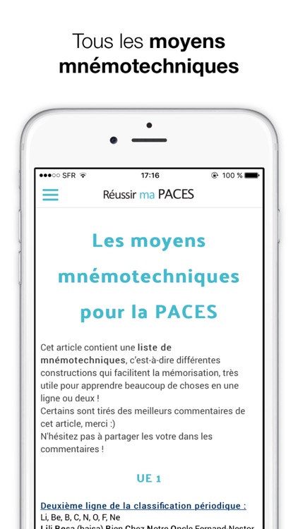 Réussir ma PACES - Conseils, méthodes, astuces