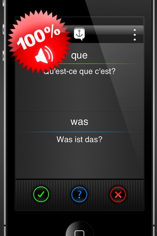 Speeq Français|Allemand lite screenshot 2