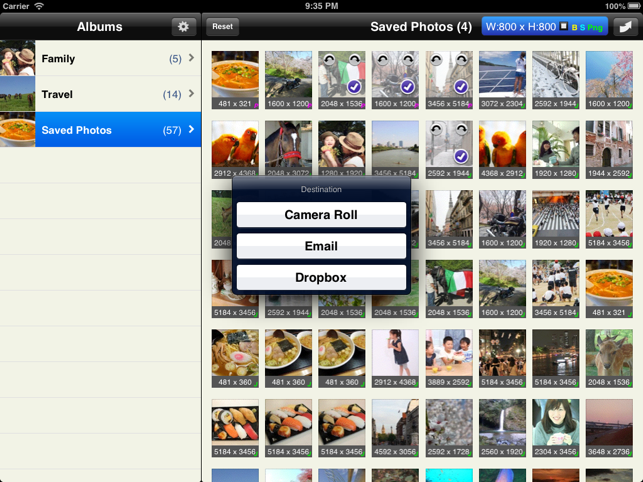 ‎BatchResizer - Quickly Resize Multiple Photos スクリーンショット