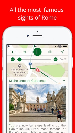 My Rome - Travel Guide with audio guide and map(圖2)-速報App