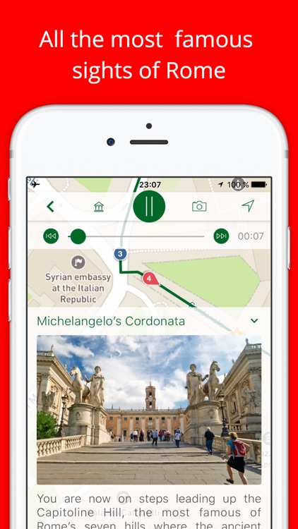 My Rome - Travel Guide with audio guide and map