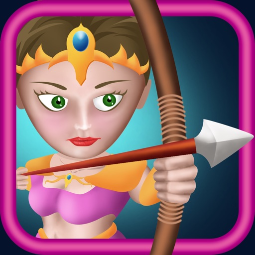 Princess with Arrows Icon