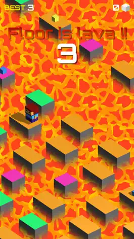 Game screenshot Floor Lava : Block Jump apk