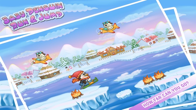 Baby Penguin Endless Run & Jump(圖5)-速報App