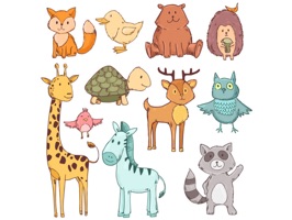 Sweet Baby Animal Stickers - Show your feelings with these stickers in an iMessage chat