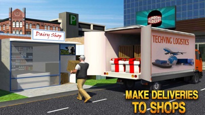 Drive Thru Supermarket PRO: Cargo Delivery Truck screenshot 3