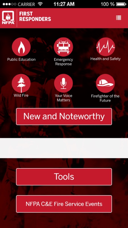 NFPA 1st Responder Connection