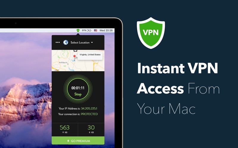 VPN - Unlimited VPN Proxy &amp; Hotspot VPN Security thumbnail 1