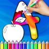 Color My Alphabets - Coloring And Drawing For Kids