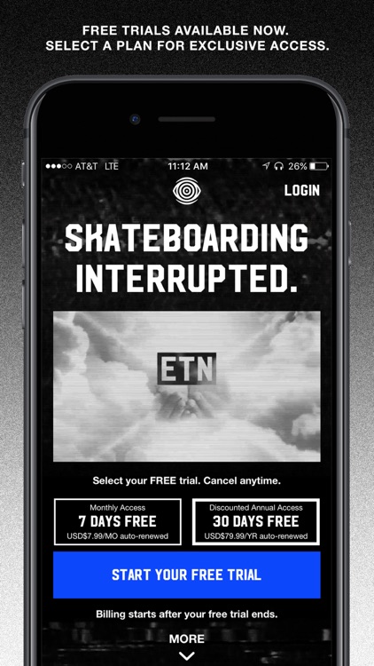 ETN: live skateboarding shows