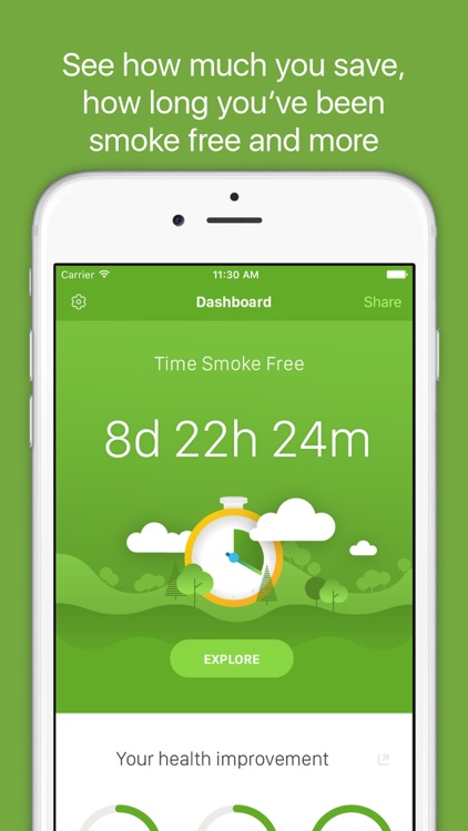 Smoke Free - Quit smoking now and stop for good