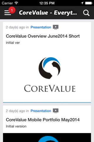 CoreValue App screenshot 2