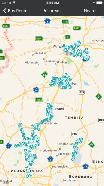 GTBuddy Bus Routes 4 Gautrain