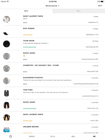 Grailed – Buy & Sell Fashion screenshot 4