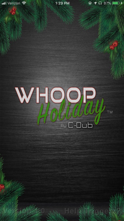Whoop Holiday