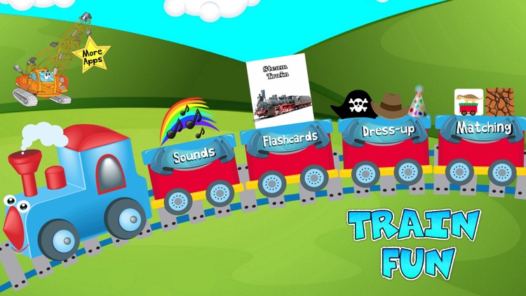 Trains For Kids! Toddler Games