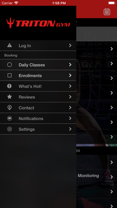 Triton Gym screenshot 2