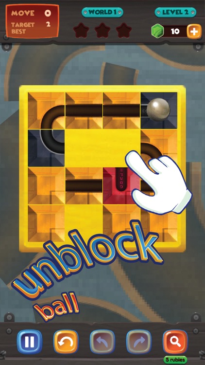 unblock u:slide way out puzzle screenshot-0