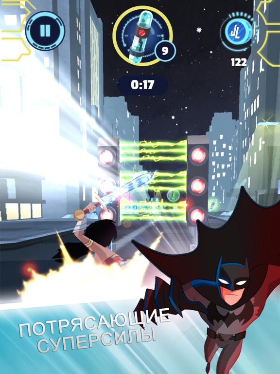 Justice League Action Run для iPad