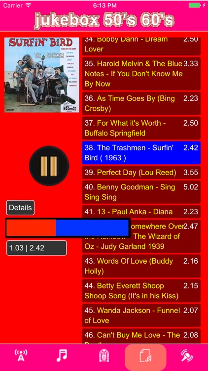 jukebox 50's & 60's