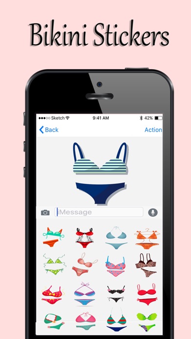 Girls Bikini Stickers screenshot 3