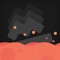Stack blocks as high as you can before the lava gets you