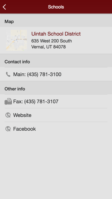 Uintah School District screenshot 2