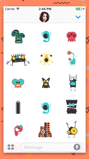 Cute Monster Animated Stickers(圖3)-速報App