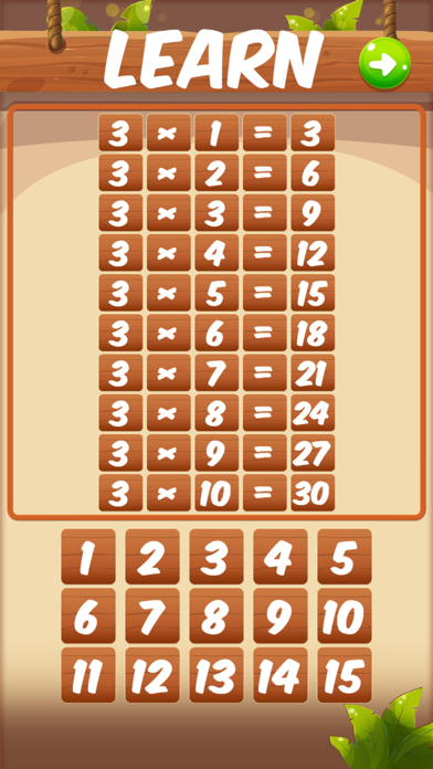 New Multiplication Table screenshot 3