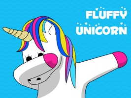 Unicorn Stickers animated Fluffy Unicorn Emojis