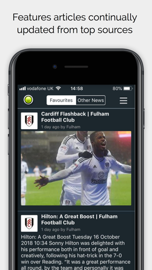 Sport RightNow -Fulham Edition(圖1)-速報App