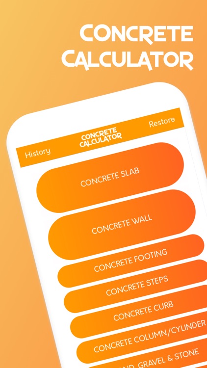 Contractor Concrete Calculator