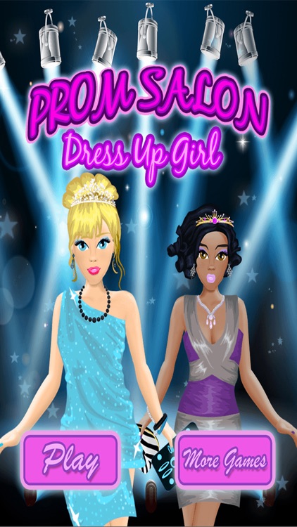 Prom Salon Girl Dressup Makeover Spa Fashion Game