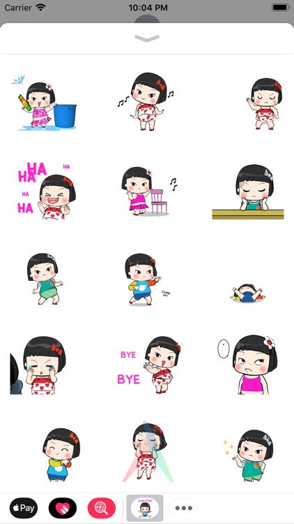 LittleGirl Animated Stickers