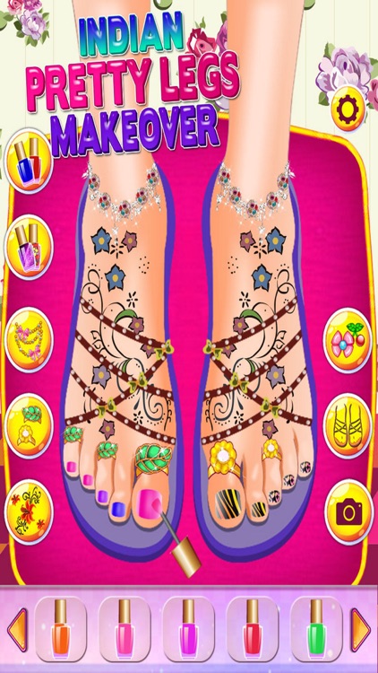 Indian Pretty Legs Makeover by Meenaben Chauhan