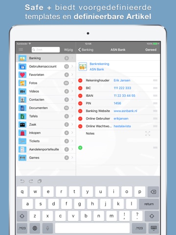 Safe +  Password Manager screenshot 2