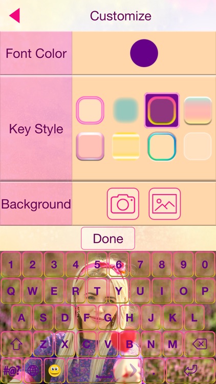 Photo Keyboard Theme Changer