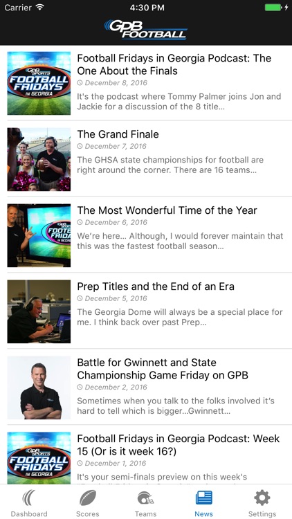GPB Sports: Football screenshot-4