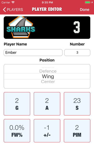 Goaliath Hockey Stats Trackerのおすすめ画像4