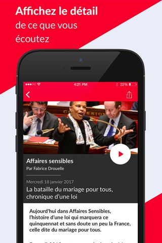 France Inter - radio, actus screenshot 3