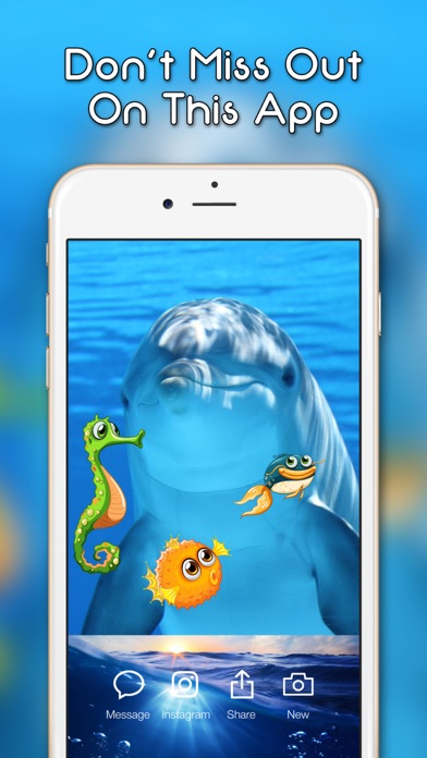 Fish Emoji and Photo Stickers screenshot 4
