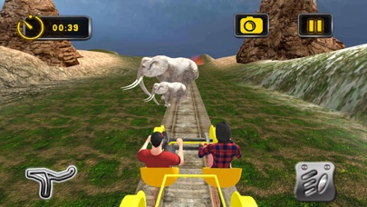Rail Bike Riding - 3D Sim screenshot 2